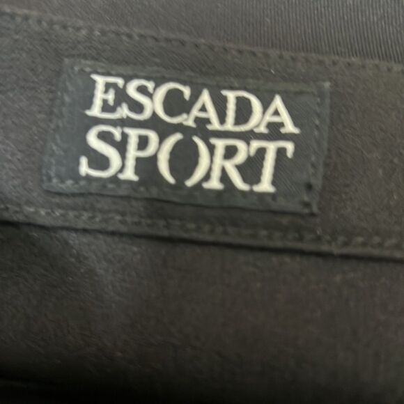 ESCADA SPORTS BLACK JEANS PANTS SIZE 44 - Picture 4 of 10